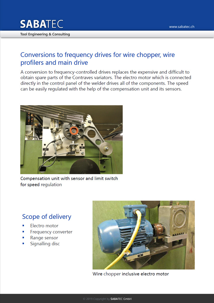 Sabatec AG _ Frequency Drive _ General